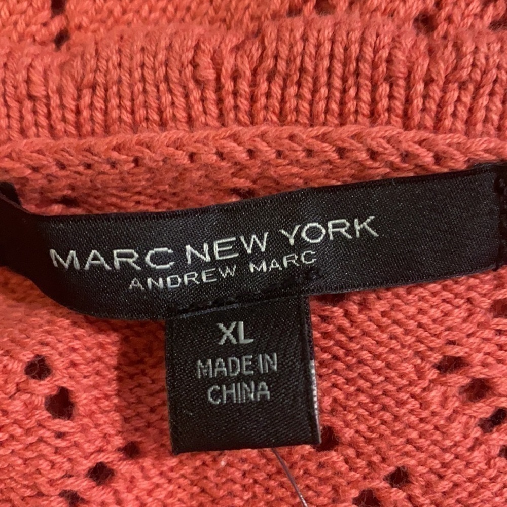 New!Marc New York Ruffle V-Neck Sweater - Picture 6 of 6